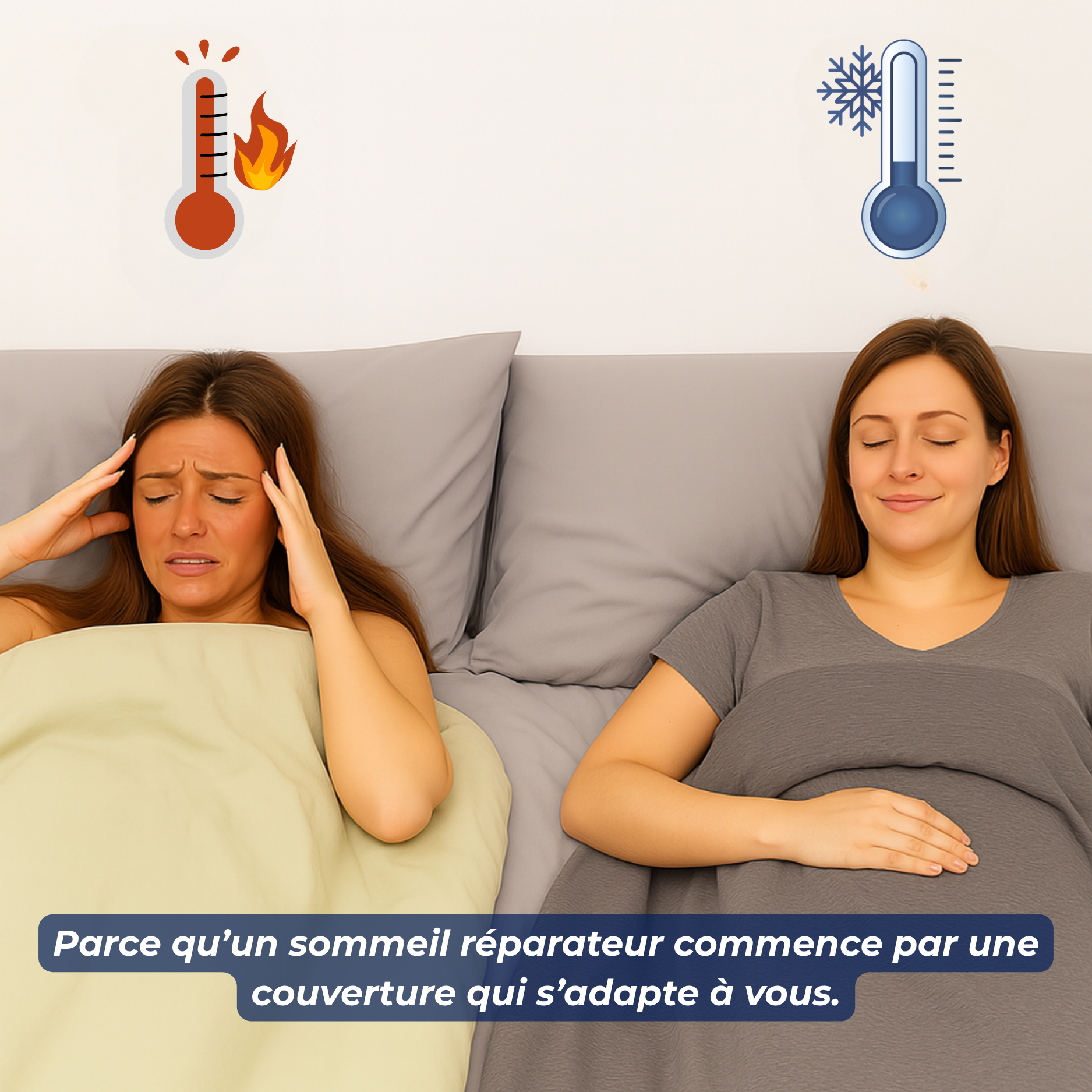 Couverture rafraîchissante Vellunia™