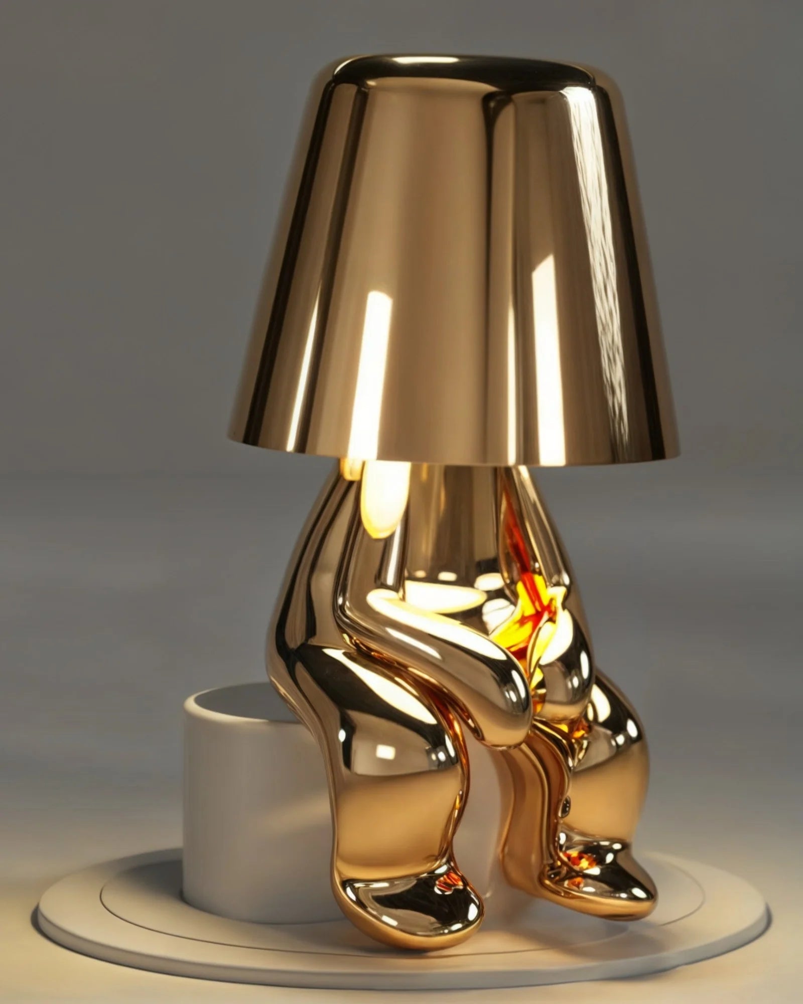 Lampe Monsieur Goldy
