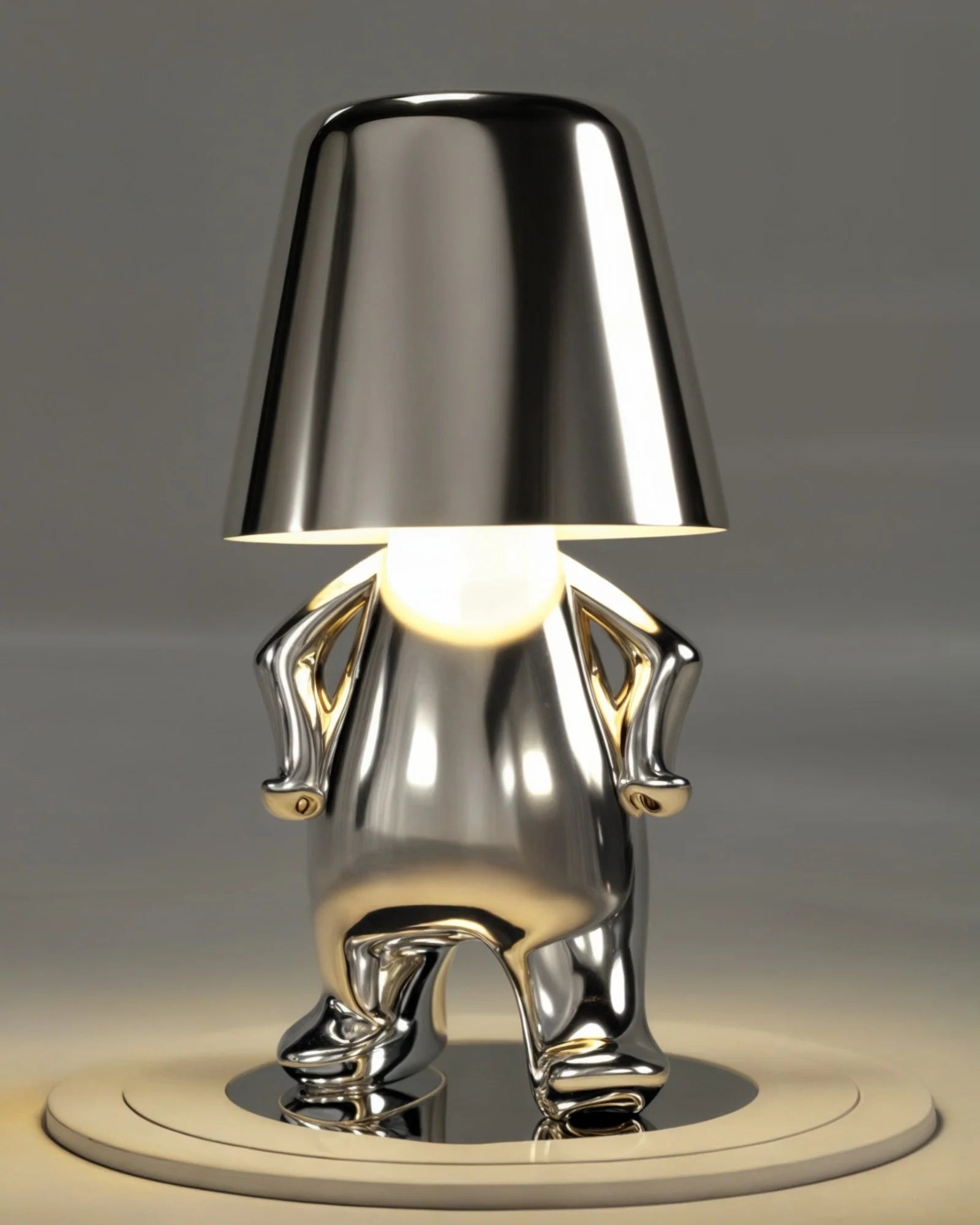Lampe Monsieur Goldy