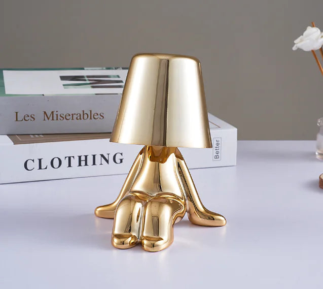 Lampe Monsieur Goldy