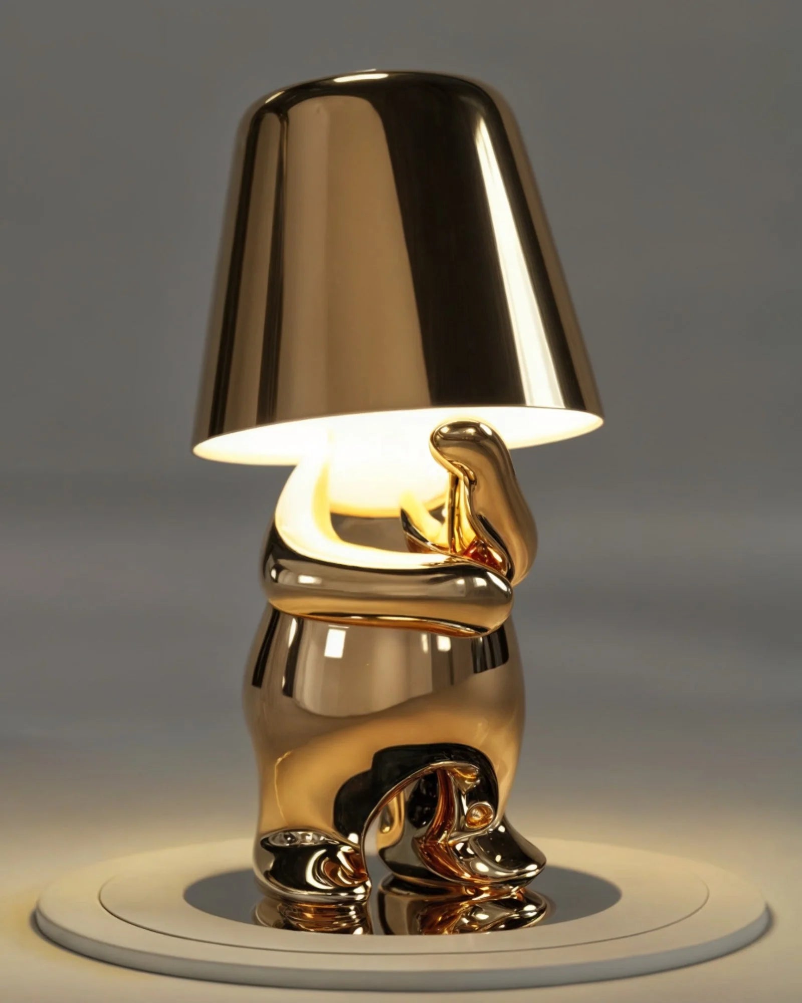 Lampe Monsieur Goldy