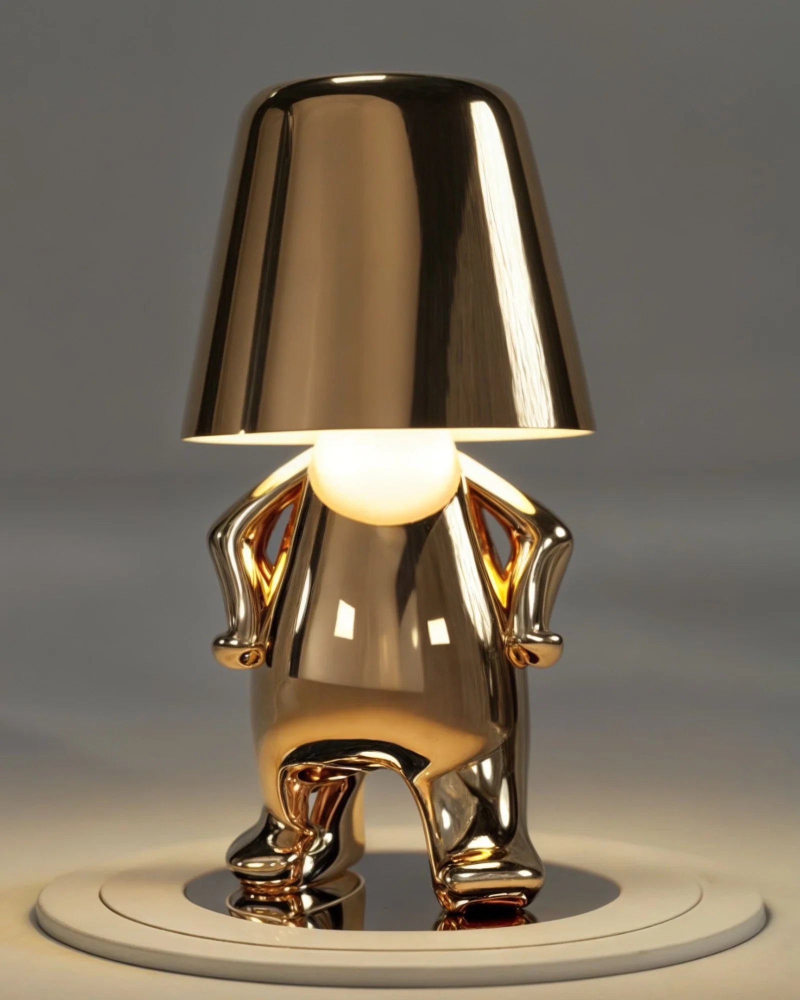 Lampe Monsieur Goldy