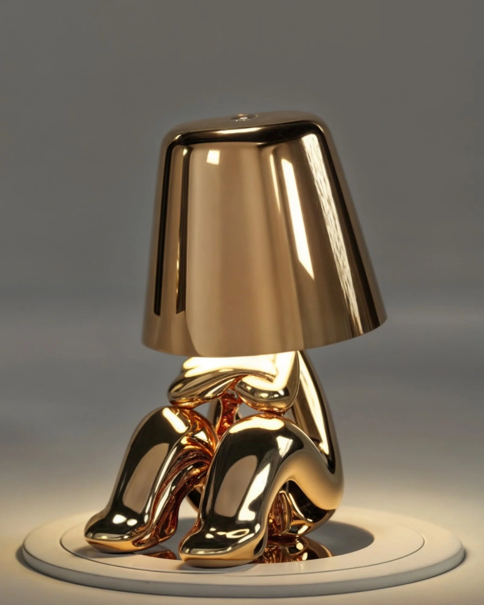 Lampe Monsieur Goldy