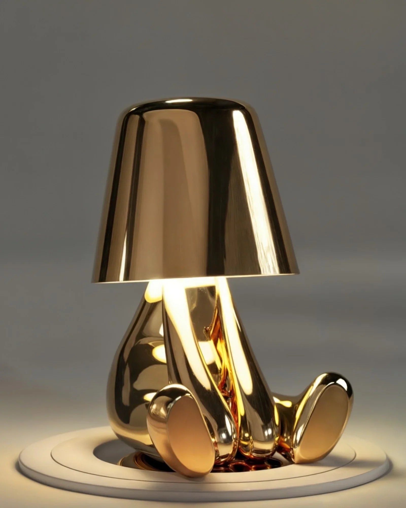 Lampe Monsieur Goldy