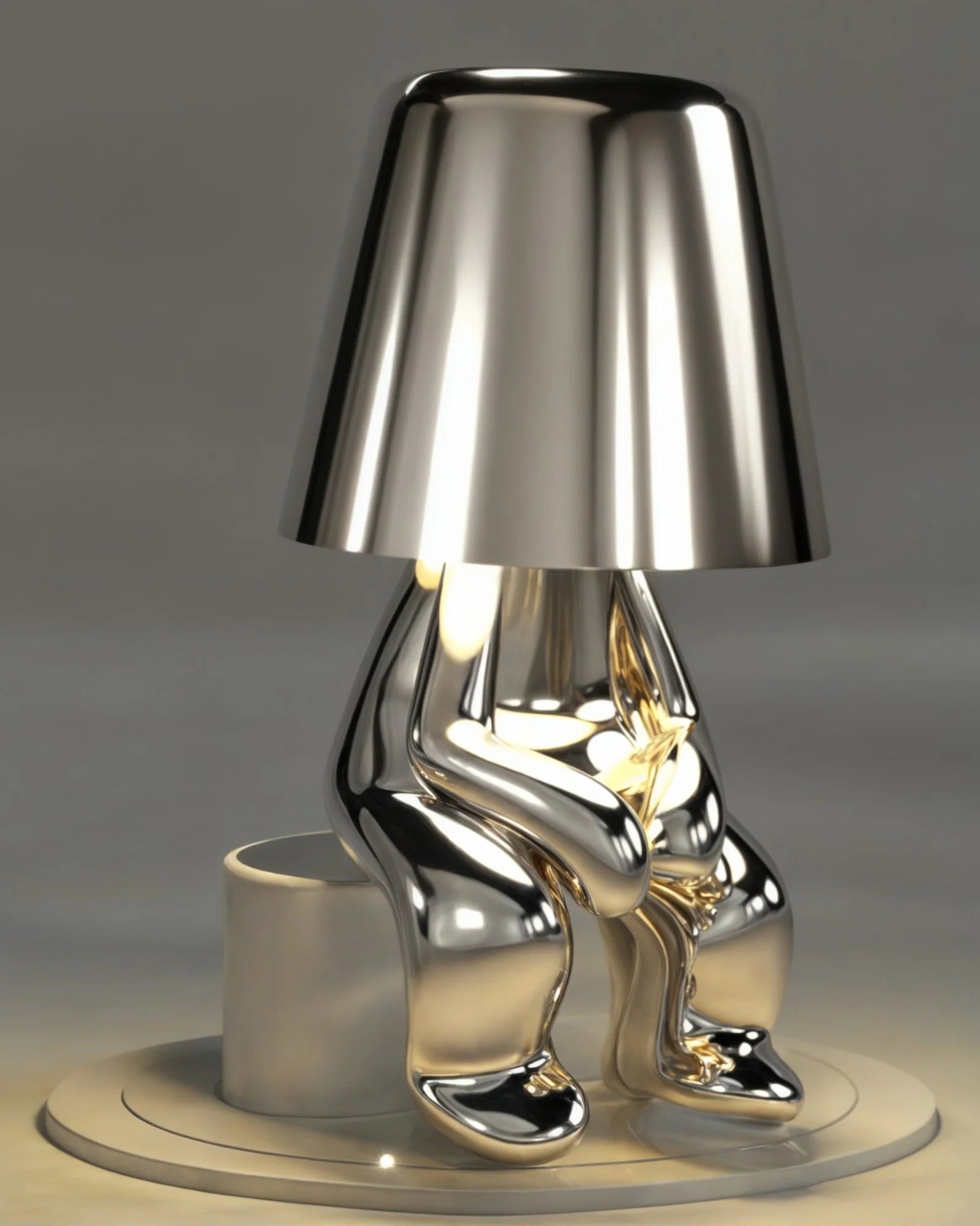 Lampe Monsieur Goldy