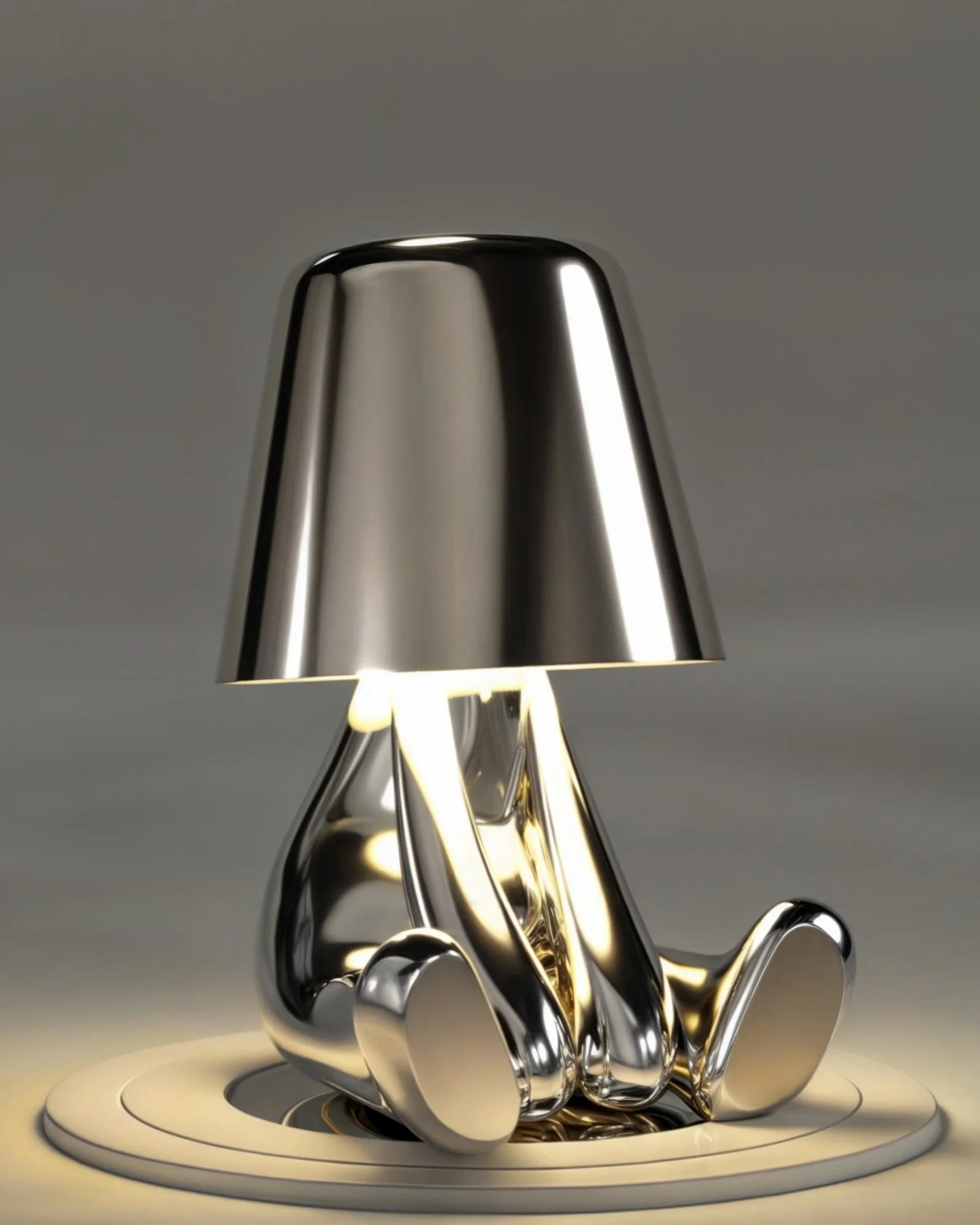 Lampe Monsieur Goldy